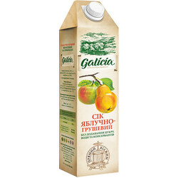 Galicia. Яблочно-грушевый сок прямого отжима 1л (9865060023977)