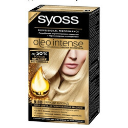 Syoss. Краска для волос Oleo Intense 9-10 Яркий блонд (4015000999038)