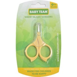 Baby Team. Ножницы с короткими лезвиями 0+ (7101)