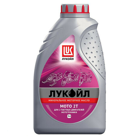 Lukoil. Масло моторное Мoto2Т, 1л (4610014824637)