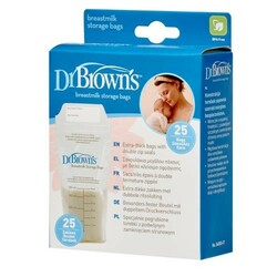 Dr. Brown's.  Пакети для зберігання дитячого молока, 180 мл, 25 шт. в упаковці(S4005 - IT)