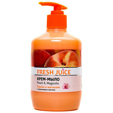 Fresh juice. Крем-мыло Peach&Magnolia 460 мл (911507)