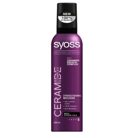 Syoss. Мус для волос Ceramide complex  250мл (4015001013887)