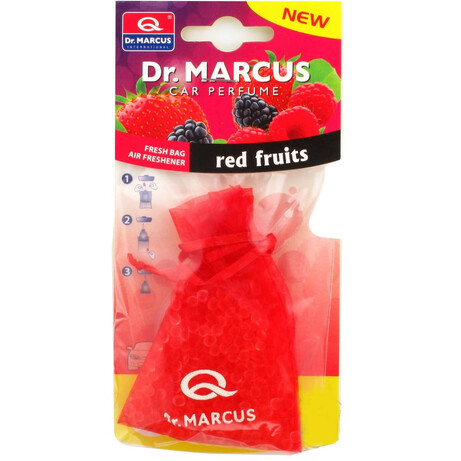 Dr.Marcus. Ароматизатор Fresh Bag червоні фрукти 40г(5900950769024)