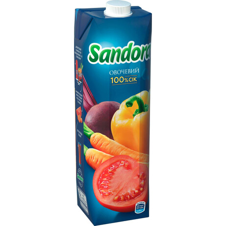 Sandora. Сок овощной с мякотью 0,95л(9865060034058)