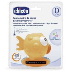 Chicco. Термометр для ванни, "Рибка" жовтий(8058664011476)