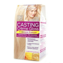 L`Oreal. Краска для волос CASTING Creme Gloss тон 1021 1шт (3600521831755)