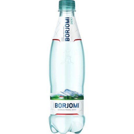 Borjomi. Вода мінеральна газована, 0,5л пэт(4860019001926)