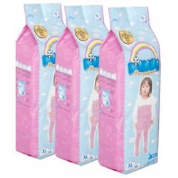 Mimzi. Подгузники-трусики детские  MIMZI XL 12-17 кг 38 шт - 3 Упаковки (MPXL3)