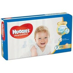 Huggies. Підгузники дитячі Ultra Comfort 3(5-8 кг), 56 шт, Чехія(567853)