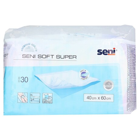 Seni. Пеленки Seni Soft Super 40х60 30шт. (5900516691271)