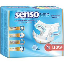 Senso. Подгузники для взрослых Senso Med Standart Plus размер M 30 шт (4810703123656)
