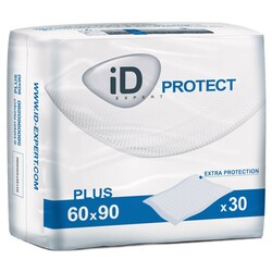 ID PROTECT. Пеленки iD Expert Protect Plus 90x60 см (30 шт.) (004050)