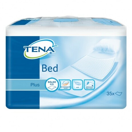 Tena. Гигиенические пеленки Tena Bed Plus  60x40 см., 35 шт. (757293)