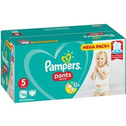 Pampers. Трусики Pampers Pants Box Розмір 5(Junior) 12-18 кг, 96 шт(4015400697541)