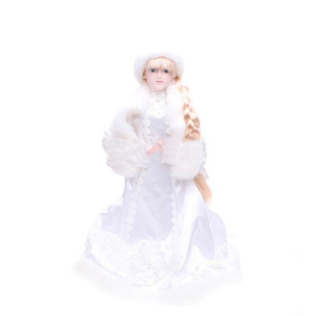 Фігура новорічна Снігуронька у білому Y*-1(0250011127214)