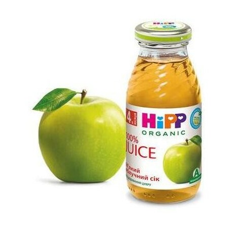 HIPP «Мягкий яблочный сок», 200 мл. (9062300102731)