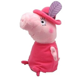 Peppa. М'яка іграшка Мама свинка в капелюсі, 30 см(29625)