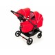 Valco baby. Дитяча коляска універсальна 2в1 для двійні Snap Duo Fire Red (9963.9963.9885)