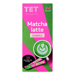 TET. Чай зеленый TET Matcha Latte classic 10*10г (5060207698498)
