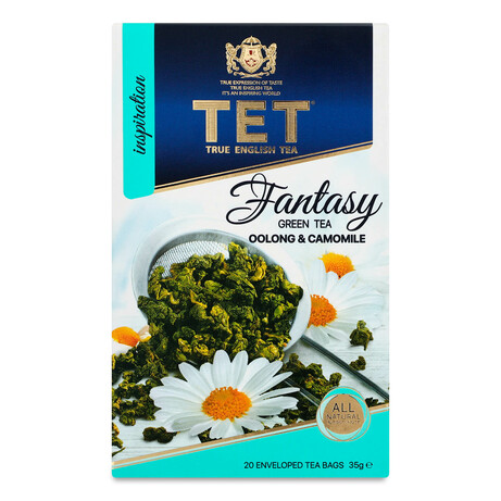 TET. Чай зелений TET Fantasy з додаванням трав 20 * 1,75г (5060207698153)