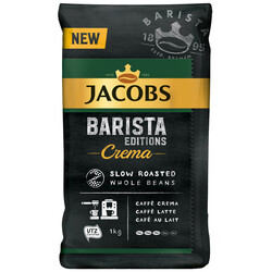 Jacobs. Кава зерно Barista Crema натуральний 1 кг. (8711000895849)