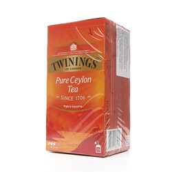 Twinings. Чай чорний Ceylon 25 * 2г (0070177260439)