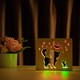 ArtEco Light. Светильник ночник "Кот и мышка под луной" с пультом и регулировкой света (1020349)