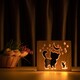 ArtEco Light. Світильник нічник "Кот і мишка під місяцем" з пультом та регулюванням світла (1020349)