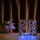 ArtEco Light. Светильник ночник "Кот и рыбки" с пультом и регулировкой света (1020353)