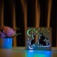 ArtEco Light. Светильник ночник "Кот и собачка" с пультом и регулировкой света (1020357)