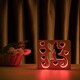 ArtEco Light. Светильник ночник "Коты и любовь" с пультом и регулировкой света (1020361)
