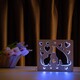 ArtEco Light. Светильник ночник "Кот и пес" с пультом и регулировкой света (1020477)