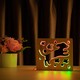 ArtEco Light. Светильник ночник "Собака и птички" с пультом и регулировкой цвета (1020377)
