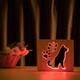 ArtEco Light. Світильник нічник "Собака і сліди" з пультом та регулюванням світла (1020381)