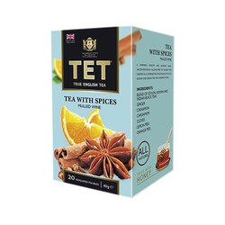 ТЕТ. Чай ТЕТ черный с добавлением специй и фруктов 20шт*2г (5060207696180)