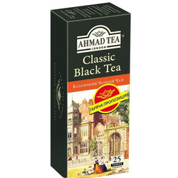 Ahmad tea. Чай черный Ahmad tea Классический 25*2г/уп (0054881111188)