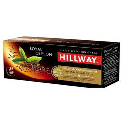 Hillway. Чай черный  Hillway Royal Ceylon с ярлычком 25*2г/уп(8886300990041)