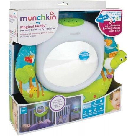 Munchkin. Іграшка - проектор Чарівний светлячек(012086)