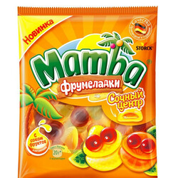 Mamba. Жевательные конфеты Сочный Центр 70 г(4014400922929)