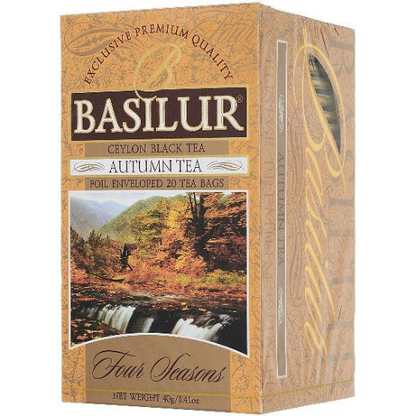 Basilur. Чай черный Basilur Four Seasons с кленовым сиропом 20*2г/уп (4792252915756)