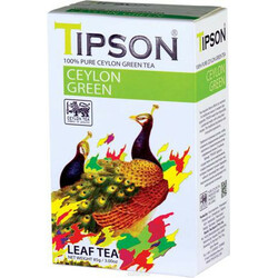 Tipson. Чай зеленый Tipson Large Leaf Tea цейлонский 85г (4792252931381)
