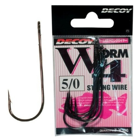 Decoy. Гачок Worm4 Strong Wire №3/0(8 шт/уп) (1562.02.62)