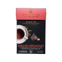 Wissotzky Tea. Чай черный Wissotzky Tea English Breakfast 16*2,5г/уп (859013004013)