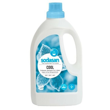 Sodasan. Органическое жидкое средство для стирки  Cool 1.5 л (4019886015417)