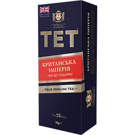 ТЕТ. Чай черный ТЕТ Британская империя байховый 25*2г/уп(5060207694155)