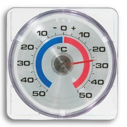 TFA . Термометр віконний, на липучці,  пластик, 75х75 мм(146001)
