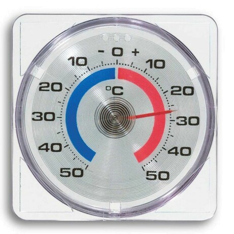 TFA . Термометр віконний, на липучці,  пластик, 75х75 мм(146001)