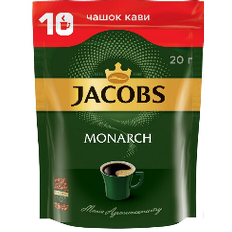 Jacobs. Кава розчинний Monarch 20 гр(4820187041971)