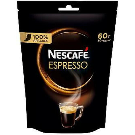 NESCAFE. Кава розчинний Espresso 60 г(7613035692978)